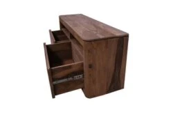 Meuble TV 130x40 Palissandre Teinté Smoked Cherry TORONTO #119 11 Meuble TV 130x40 Palissandre Teinté Smoked Cherry TORONTO #119 -Massivmoebel24 09 312 665 0020 6