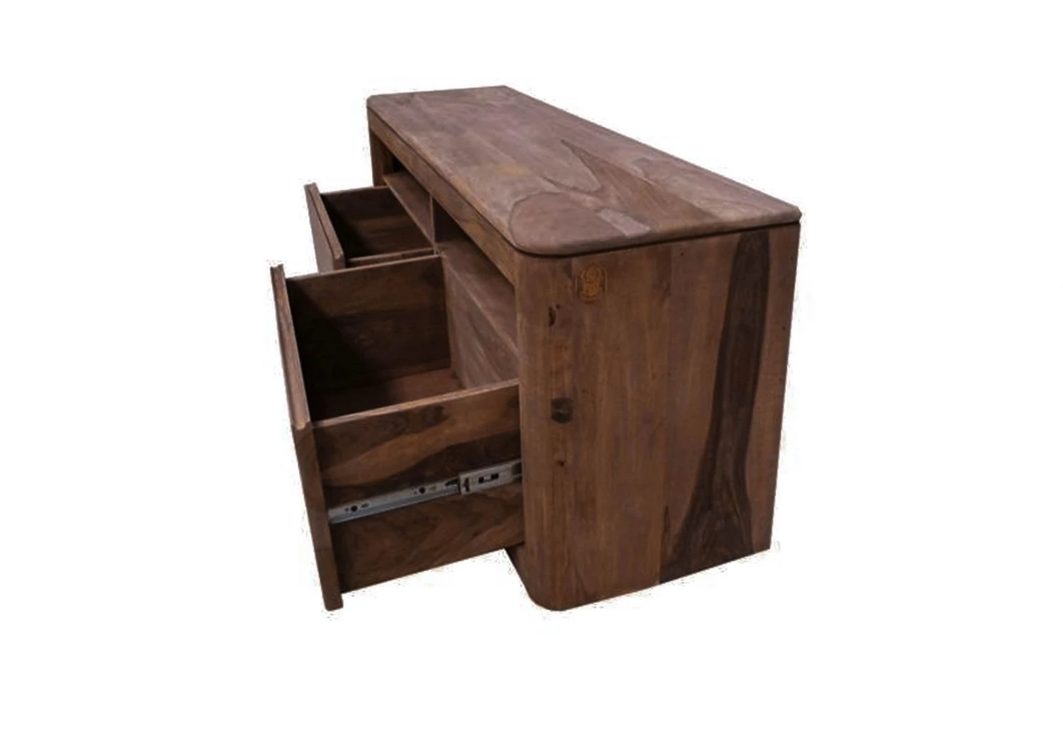 Meuble TV 130x40 Palissandre Teinté Smoked Cherry TORONTO #119 5 Meuble TV 130x40 Palissandre Teinté Smoked Cherry TORONTO #119 – Image 5