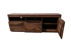Meuble TV 178x40 Palissandre Teinté Smoked Cherry TORONTO #120 -Massivmoebel24 09 312 665 0021 5