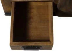 Commode En Bois De Manguier Huilé RAILWAY #423 -Massivmoebel24 09 312 772 3021 06