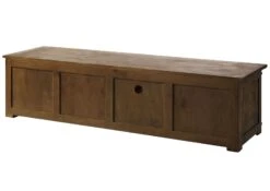 Meuble TV En Bois De Manguier Huilé RAILWAY #451 15 Meuble TV En Bois De Manguier Huilé RAILWAY #451 -Massivmoebel24 09 312 772 3038 10