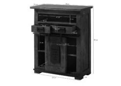 Commode En Bois De Manguier Huilé RAILWAY #452 16 Commode En Bois De Manguier Huilé RAILWAY #452 -Massivmoebel24 09 312 772 3039 08