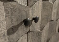 Commode 86x46 Manguier Laqué Gris STILMÖBEL #108 13 Commode 86x46 Manguier Laqué Gris STILMÖBEL #108 -Massivmoebel24 09 312 823 0008 6