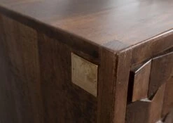 Commode 94x46 Manguier Laqué Brun STILMÖBEL #109 -Massivmoebel24 09 312 823 0009 7