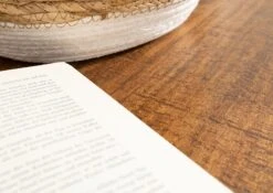 Commode 107x46 Manguier Laqué Brun STILMÖBEL #115 -Massivmoebel24 09 312 823 0015 5