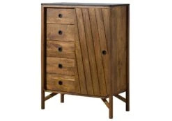 Commode Manguier 90x45x120 Marron Huilé / Granit Foncé LOS ANGELES #110 18 Commode Manguier 90x45x120 Marron Huilé / Granit Foncé LOS ANGELES #110 -Massivmoebel24 09 312 891 1110 09