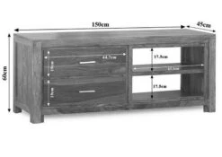 Meuble TV 150x45 Palissandre Laqué Life Honey METRO LIFE #109 10 Meuble TV 150x45 Palissandre Laqué Life Honey METRO LIFE #109 -Massivmoebel24 09 313 520 1009 8