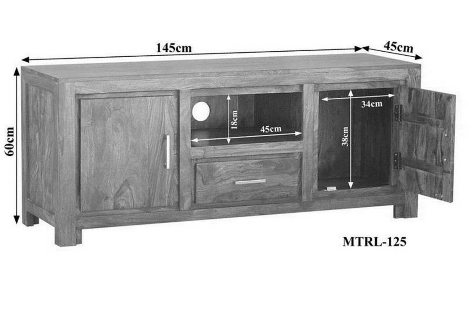 Meuble TV 145x45 Palissandre Laqué Life Honey METRO LIFE #125 5 Meuble TV 145x45 Palissandre Laqué Life Honey METRO LIFE #125 – Image 5