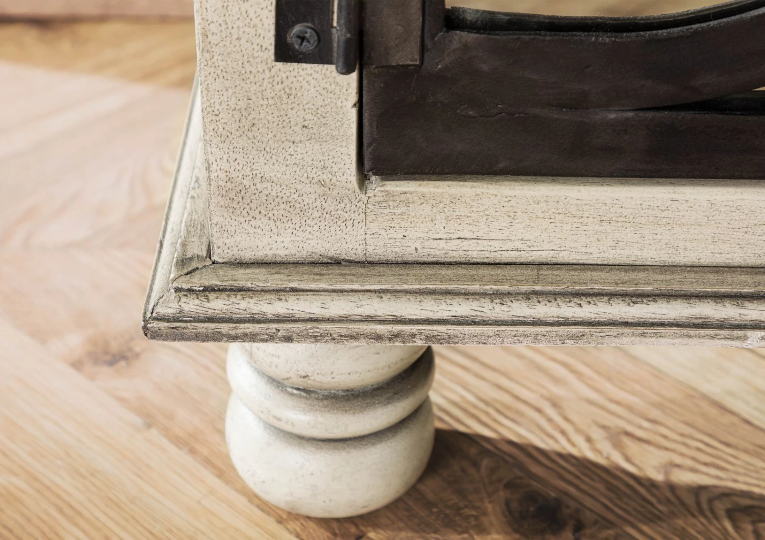 Meuble TV 150x45 Manguier Laqué Gris HERMITAGE #611 7 Meuble TV 150x45 Manguier Laqué Gris HERMITAGE #611 – Image 7