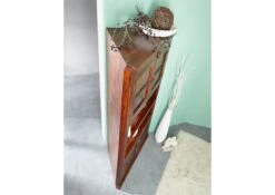 Buffet D'angle 107x54 Acacia Laqué Nougat OXFORD #526 -Massivmoebel24 09 313 620 0P15 5