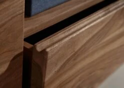 Meuble TV 200x45 Palissandre Teinté Smoked Cherry TORONTO #151 -Massivmoebel24 09 313 665 0052 7