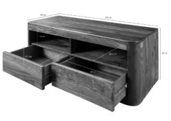 Meuble TV 128x50 Palissandre Teinté Smoked Cherry TORONTO #107 12 Meuble TV 128x50 Palissandre Teinté Smoked Cherry TORONTO #107 -Massivmoebel24 09 313 665 1007 08