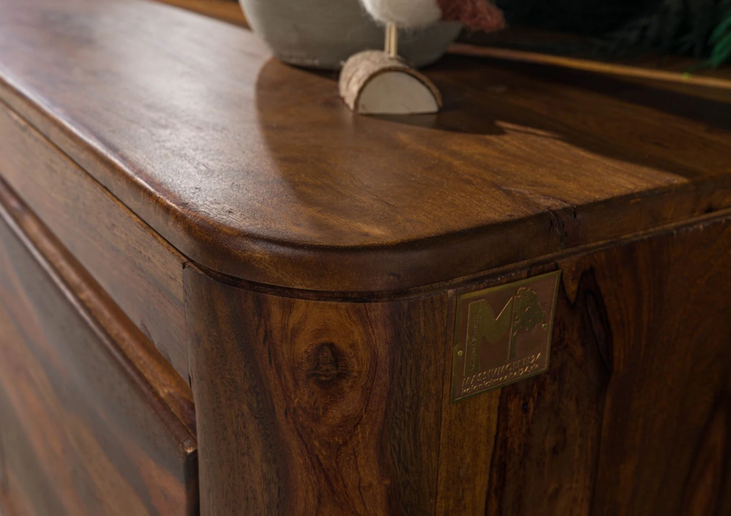 Meuble TV 200x45 Palissandre Ciré Noisette TORONTO #251 7 Meuble TV 200x45 Palissandre Ciré Noisette TORONTO #251 – Image 7