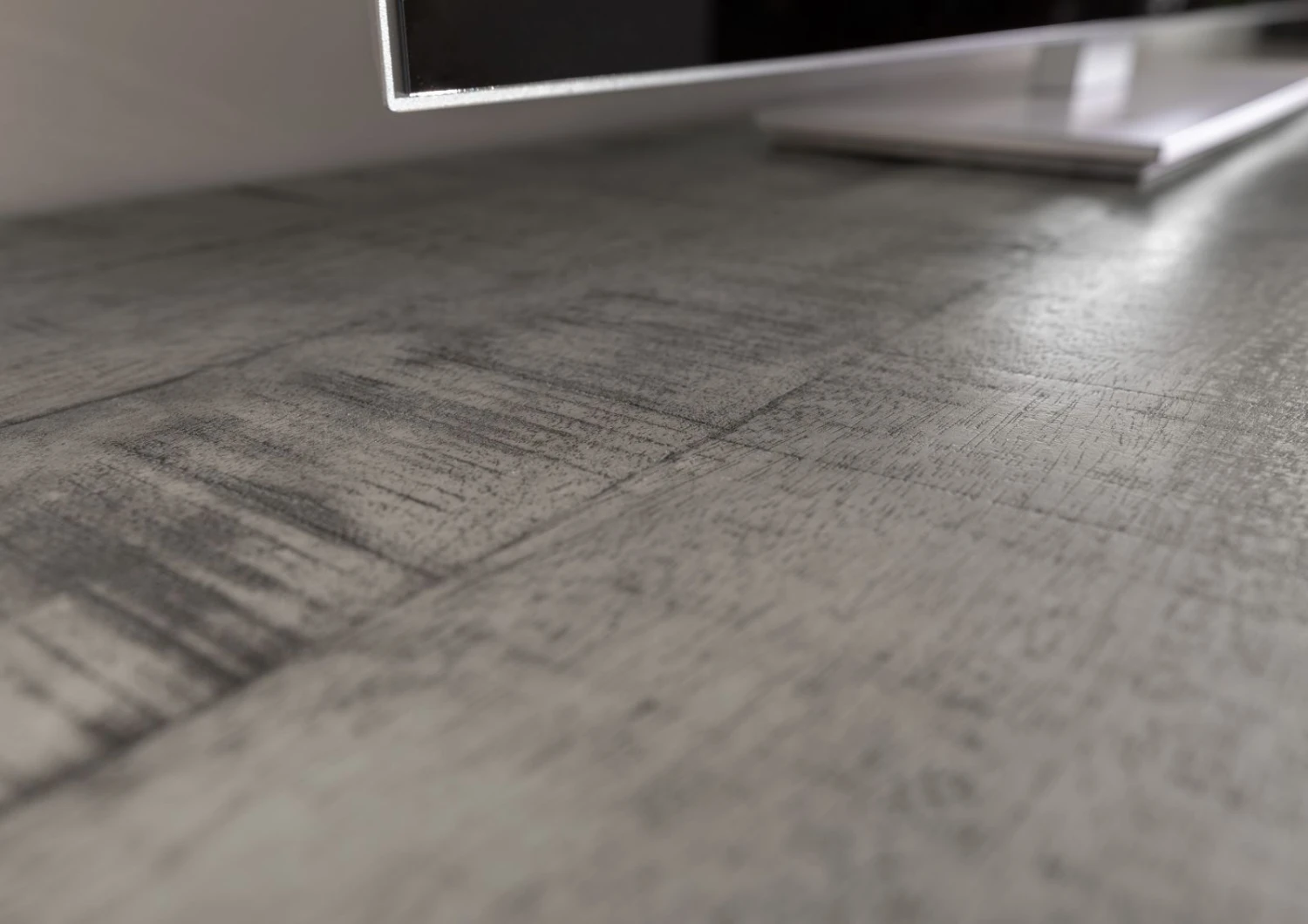 Meuble TV 190x40 Manguier Laqué Gris HEAVY INDUSTRY #131 7 Meuble TV 190x40 Manguier Laqué Gris HEAVY INDUSTRY #131 – Image 7