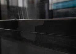 Meuble TV 220x40 Manguier Laqué Gris HEAVY INDUSTRY #135 -Massivmoebel24 09 313 677 0135 6