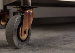 Meuble TV 150x40 Manguier Laqué Brun HEAVY INDUSTRY #219 13 Meuble TV 150x40 Manguier Laqué Brun HEAVY INDUSTRY #219 -Massivmoebel24 09 313 677 0208 6