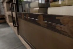 Meuble TV 190x40 Manguier Laqué Brun HEAVY INDUSTRY #234 13 Meuble TV 190x40 Manguier Laqué Brun HEAVY INDUSTRY #234 -Massivmoebel24 09 313 677 0234 6