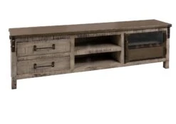 Meuble TV 190x40 Manguier Laqué Brun HEAVY INDUSTRY #234 15 Meuble TV 190x40 Manguier Laqué Brun HEAVY INDUSTRY #234 -Massivmoebel24 09 313 677 0234 9