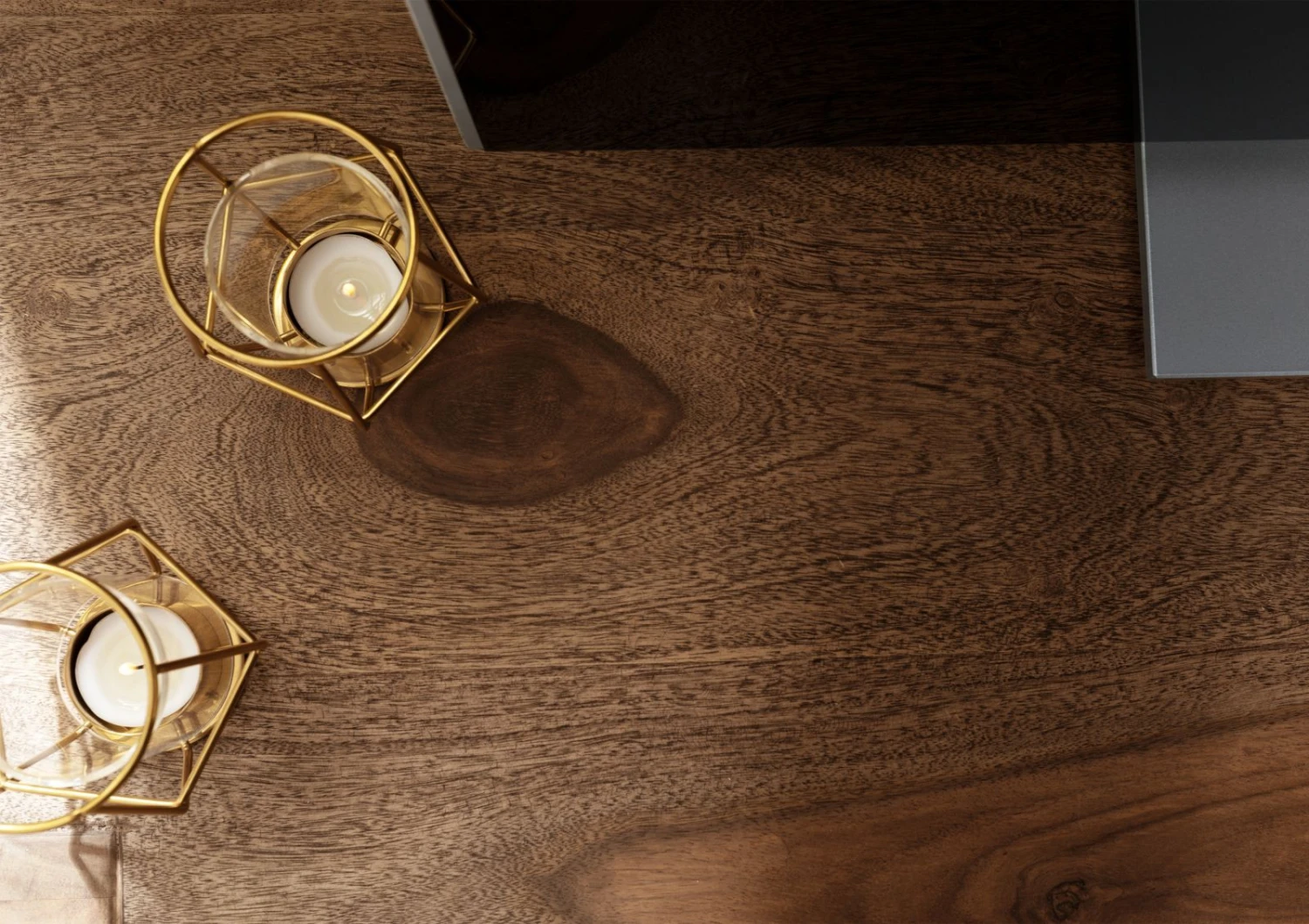 Meuble TV 125x45 Palissandre Huilé Brun BUENO #1002 7 Meuble TV 125x45 Palissandre Huilé Brun BUENO #1002 – Image 7