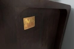 Meuble TV 125x45 Acacia Laqué Tabac BUENO #4002 -Massivmoebel24 09 313 679 4002 7