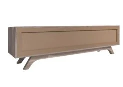 Meuble TV 180x45 Acacia Laqué Brun-Blanc TROMSO #105 -Massivmoebel24 09 313 697 2005 11