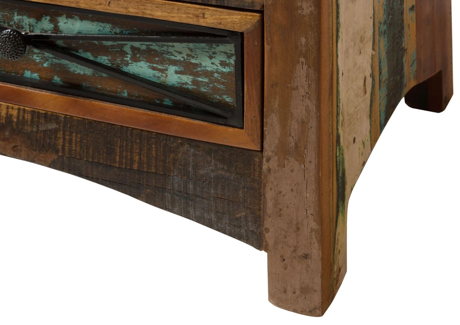 Meuble TV En Bois De Récupération Multicolore NATURE OF SPIRIT #134 3 Meuble TV En Bois De Récupération Multicolore NATURE OF SPIRIT #134 – Image 3