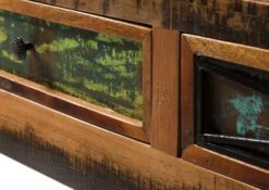 Meuble TV En Bois De Récupération Multicolore NATURE OF SPIRIT #134 12 Meuble TV En Bois De Récupération Multicolore NATURE OF SPIRIT #134 -Massivmoebel24 09 313 700 0034 05