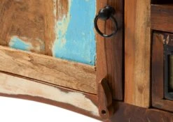 Meuble TV En Bois De Récupération Multicolore NATURE OF SPIRIT #137 -Massivmoebel24 09 313 700 0037 05