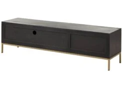 Meuble TV En Bois De Manguier 180x45x50 Gris Huilé DIAMOND #124 19 Meuble TV En Bois De Manguier 180x45x50 Gris Huilé DIAMOND #124 -Massivmoebel24 09 313 760 0024 10