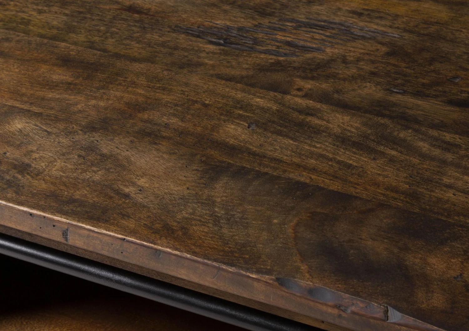 Meuble TV En Bois D' Acacia Huilé RAILWAY #436 7 Meuble TV En Bois D' Acacia Huilé RAILWAY #436 – Image 7