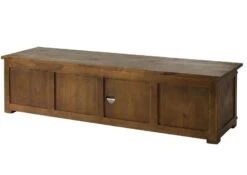 Meuble TV En Bois D' Acacia Huilé RAILWAY #436 19 Meuble TV En Bois D' Acacia Huilé RAILWAY #436 -Massivmoebel24 09 313 772 3030 10