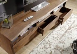 Meuble TV 191x45 Acacia Laqué Brun PURE ACACIA #209 15 Meuble TV 191x45 Acacia Laqué Brun PURE ACACIA #209 -Massivmoebel24 09 313 886 2009 7