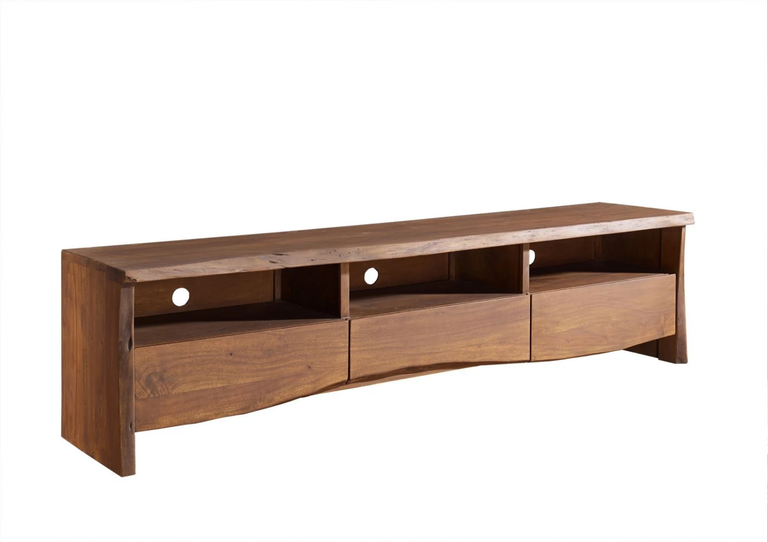 Meuble TV 191x45 Acacia Laqué Brun PURE ACACIA #209 9 Meuble TV 191x45 Acacia Laqué Brun PURE ACACIA #209 – Image 9