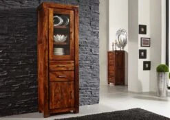 Vitrine 60x40 Palissandre Laqué Life Honey METRO LIFE #106