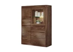 Vitrine 109x40 Palissandre Teinté Smoked Cherry TORONTO #109 11 Vitrine 109x40 Palissandre Teinté Smoked Cherry TORONTO #109 -Massivmoebel24 09 320 665 0010 9
