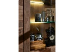 Vitrine 109x40 Palissandre Teinté Smoked Cherry TORONTO #111 11 Vitrine 109x40 Palissandre Teinté Smoked Cherry TORONTO #111 -Massivmoebel24 09 320 665 0012 3