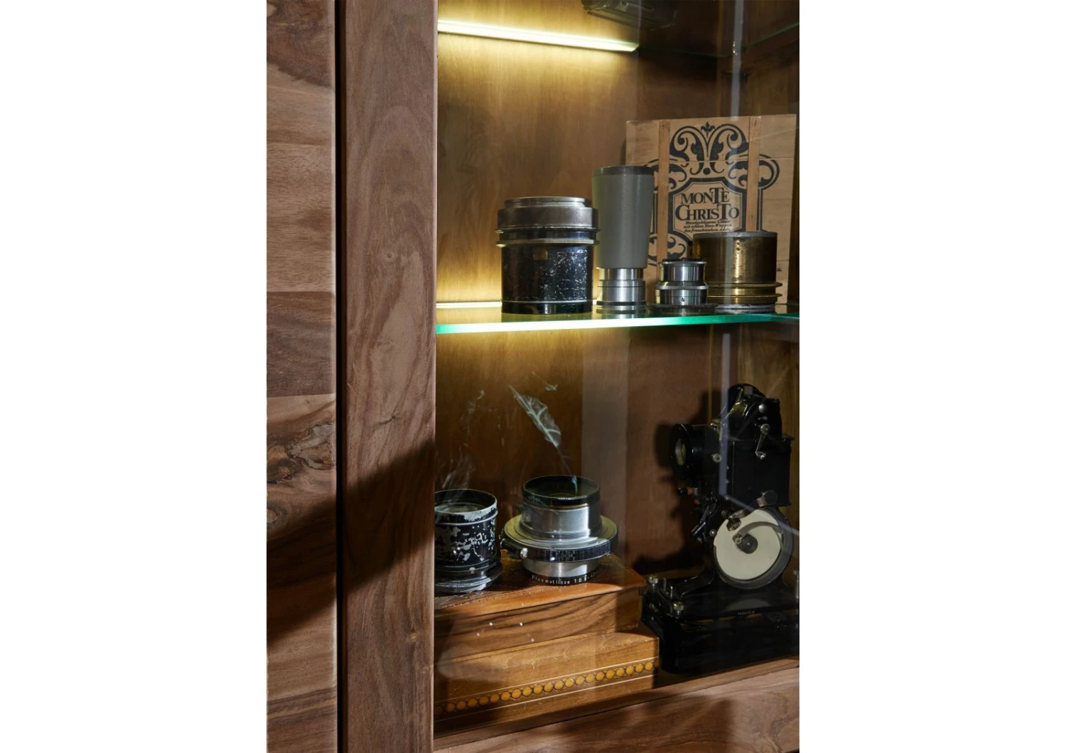 Vitrine 109x40 Palissandre Teinté Smoked Cherry TORONTO #111 3 Vitrine 109x40 Palissandre Teinté Smoked Cherry TORONTO #111 – Image 3