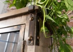 Vitrine 60x40 Manguier Laqué Brun HEAVY INDUSTRY #242 14 Vitrine 60x40 Manguier Laqué Brun HEAVY INDUSTRY #242 -Massivmoebel24 09 320 677 0242 7