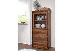 Vitrine 63x40 Palissandre Laqué Noble Unique SYDNEY #104