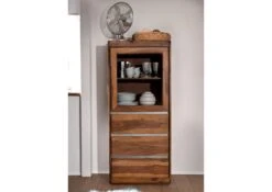 Vitrine 63x40 Palissandre Laqué Noble Unique SYDNEY #104 -Massivmoebel24 09 320 777 0104 3