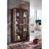 Vitrine 100x40 Bois De Récupération Laqué Multicolore FREEZY #30