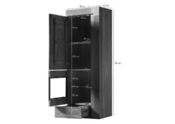 Vitrine Manguier AMSTERDAM #12 -Massivmoebel24 09 320 877 1012 08