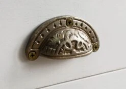 Bar Manguier 98x51x190 Laqué Blanc TOULOUSE #105 -Massivmoebel24 09 322 188 1005 06