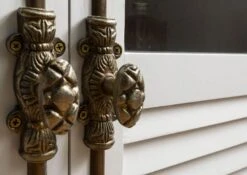 Bar Manguier 98x51x190 Laqué Blanc TOULOUSE #105 -Massivmoebel24 09 322 188 1005 07