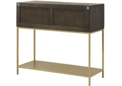 Meuble Bar 122x50 Manguier Huilé Gris Taupe DIAMOND #113 19 Meuble Bar 122x50 Manguier Huilé Gris Taupe DIAMOND #113 -Massivmoebel24 09 322 760 0013 11