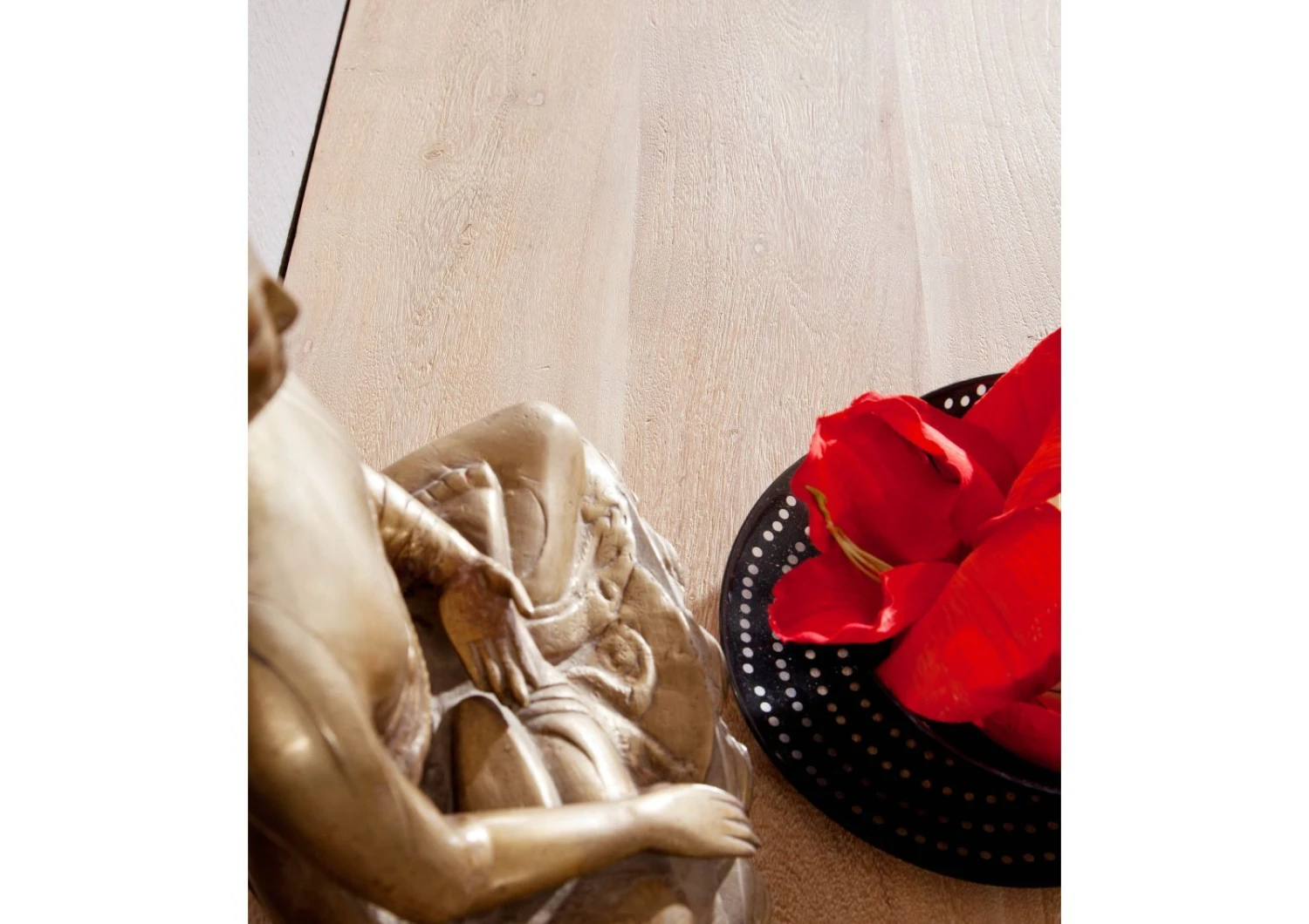 Buffet 90x42 Acacia Blanchi Blanc NATURE WHITE #88 5 Buffet 90x42 Acacia Blanchi Blanc NATURE WHITE #88 – Image 5