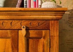 Commode 87x50 Acacia Laqué Miel OXFORD #0446 -Massivmoebel24 09 330 610 0009 5