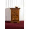 Petite Commode 40x38 Acacia Laqué Miel OXFORD #0502