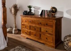 Commode 145x49 Acacia Laqué Miel OXFORD #0524