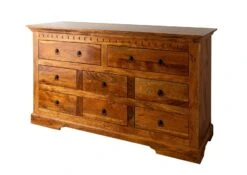 Commode 145x49 Acacia Laqué Miel OXFORD #0524 -Massivmoebel24 09 330 610 00P6 9